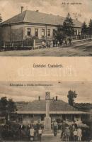 Csabdi hősi emlékművel