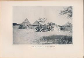 Magyar Földrajzi Társaság Könyvtára: Almásy László - Autóval Szudánban 82 képpel,  aranyozott kiadói...