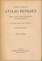 Magyar Földrajzi Társaság Könyvtára: Baktay Ervin - A világ tetején I-II. kötet.Harmadik kiadás Lamp...