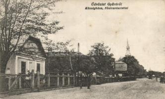 Gyüre Fő utca, községháza (fl)