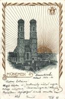 1898 München castle Emb. litho (EK)