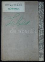 cca.1895 K. u. K. militär- geographisches Institut: Mühlbach katonai vászon térkép. /
Mühlbach map o...