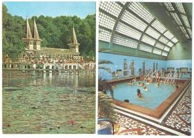 50 db színes modern magyar városképes lap