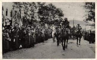 Párkány entry of the Hungarian troops (EK)