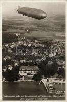 Graf Zeppelin over Friedrichshafen