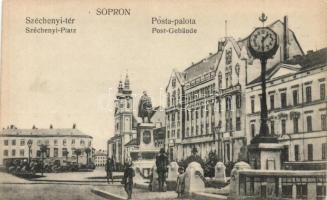 Sopron Széchenyi tér, posta palota