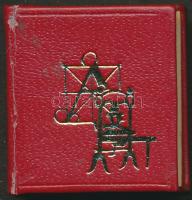 Paul Perret: Gutenbergtől a Klishographig. Budapest, 1971. Illusztrált, sorszámozott minikönyv