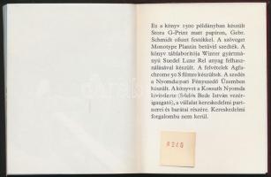 Gyarmati lászló: Kappadókia. Színes fotókkal illusztrált,sorszámozott  bársonyborítású aranyozott mi...