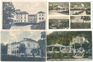 75 db régi, vegyes európai városképes lap, több határontúli magyar lappal