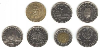 2002. 100Ft "Kossuth" + 2003. 20Ft "Deák" + 2004-2007. 50Ft 5db klf emlékverete ...