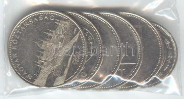 2002. 100Ft "Kossuth" + 2004-2007. 50Ft 5db klf emlékverete T:2
