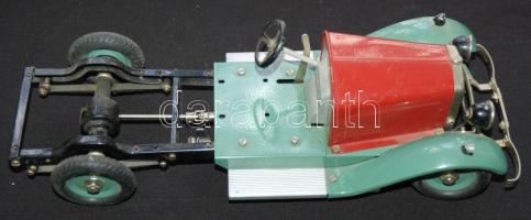 Fém teherautó modell plató nélkül/ Metal lorry model without offset 35cm