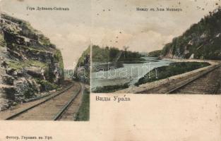 Ural mountains, railway track (fl)