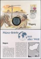 12 különféle érmés, bankjegyes borítékok: 1978. 2Ft bélyeges borítékon alkalmi bélyegzővel T:1 + 198...