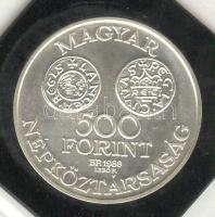 1988. 500Ft Ag "Szent István" T:BU