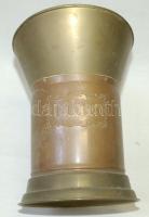 1 literes réz mérőedény 19cm magas