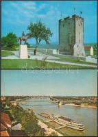 200 db színes, modern magyar városképes lap