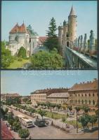 200 db színes, modern magyar városképes lap