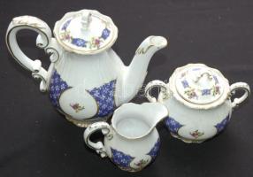 Hibátlan és komplett 6 személyes Zsolnay kávéskészlet / 
Flawless complete coffe-set for 6 persons