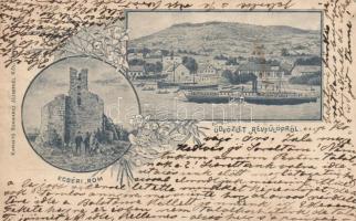 Révfülöp a Kelén gőzössel és az Ecséri-rommal