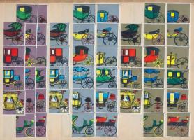 384db klf magyar gyufacímke sorozatokkal