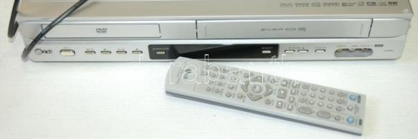 LG  VC9700 ezüst színű DVD + videó lejátszó + távirányító jó állapotban