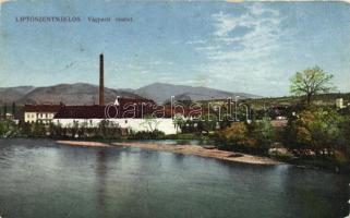 Liptószentmiklós Vág riverbank