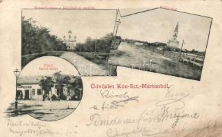 Kunszentmárton Bozóky Sándor üzletével (EB)