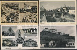 Kb 60 db háború előtti magyar városképes lap sok visszatért területtel