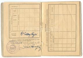 1944 Zsoldkönyv, egyben személyazonossági igazolvány