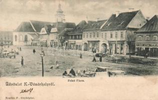 Kézdivásárhely upper market square