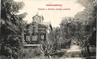 Kézdivásárhely Molnár Józsiás park