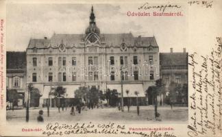 Szatmár Deák square, Hotel Pannonia