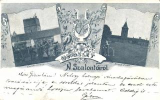 Nagyszalonta with the shop of Mór Czinczer