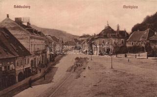 Segesvár market place