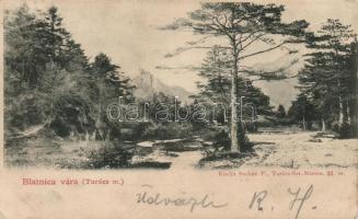 Blatnica castle (small tear)