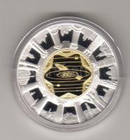 2000. "Keresztény Európa" ezüst 31,104g bicolor, díszdobozban tanúsítvánnyal T:PP R!