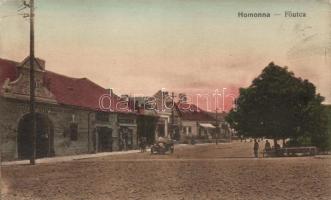 Homonna main street, Hotel Oroszlán