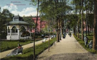 Komárom park, music pavilion