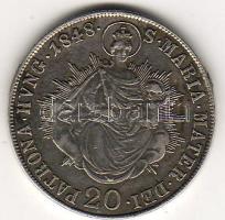 1848B 20Kr ezüst T:2/3