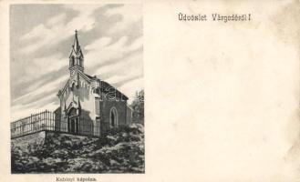 Várgede Kubinyi chapel