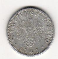 D.Reich 1941E 50Pf h.k.-tel T:4 kis korr. R!