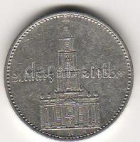 D.Reich 1934A 2RM "évszámos-feliratos" ezüst T:3+