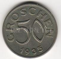 Ausztria 1928. 10g, 1935. 50g, 1934. 1Sch T:2/3+