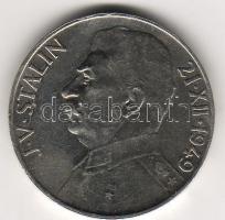 Csehszlovákia 1949. "Sztálin" 100Kc ezüst T:2