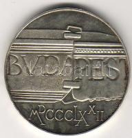 1972. "Budapest" 100Ft ezüst T:BU