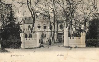 Óléc Botka-puszta, castle