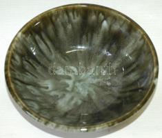 Gorka Géza(1895-1971): jelzett mázas kerámia tál / Gorka Géza ceramic bowl d:23cm