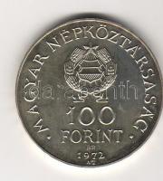1972. "Budapest" 100Ft ezüst T:BU