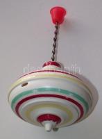 Színes búgócsiga , jó állapotban 19cm